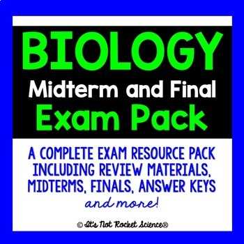 high school biology final exam study guide