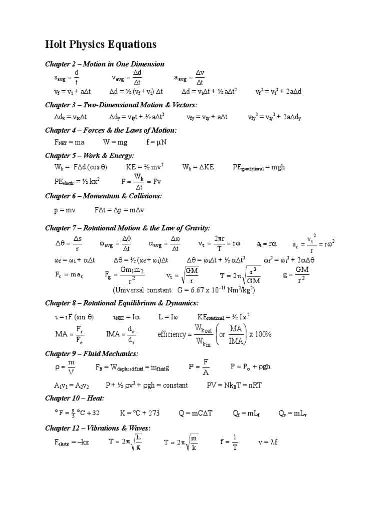 holt physics problem workbook answer key