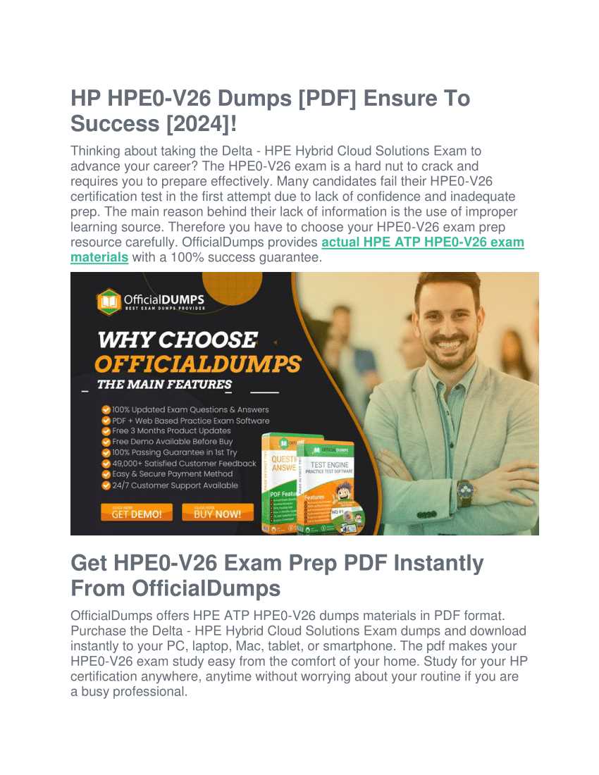 hp certification exam answers