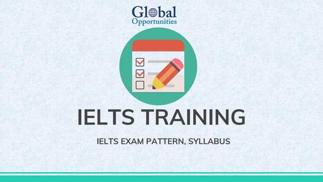 ielts exam pattern