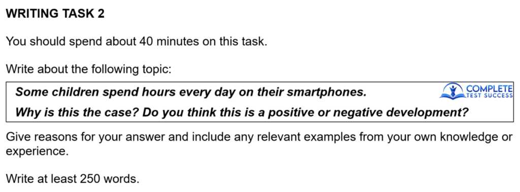 ielts writing task 2 sample answers