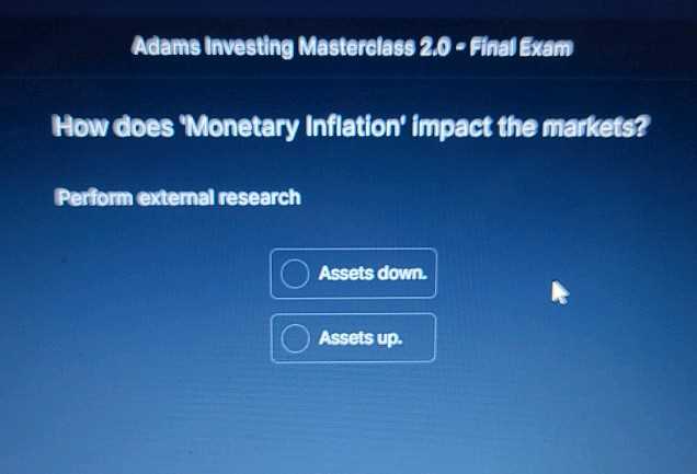 impact exam answers