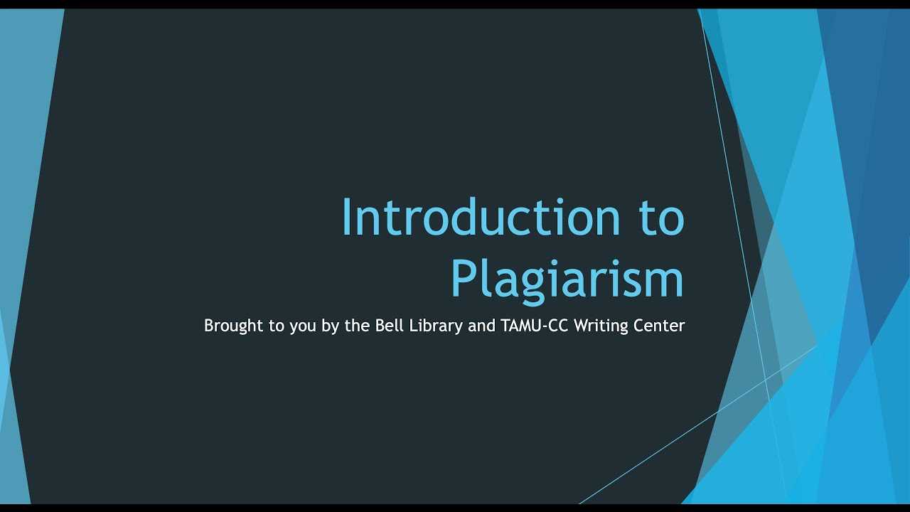 indiana university plagiarism test answers ppt