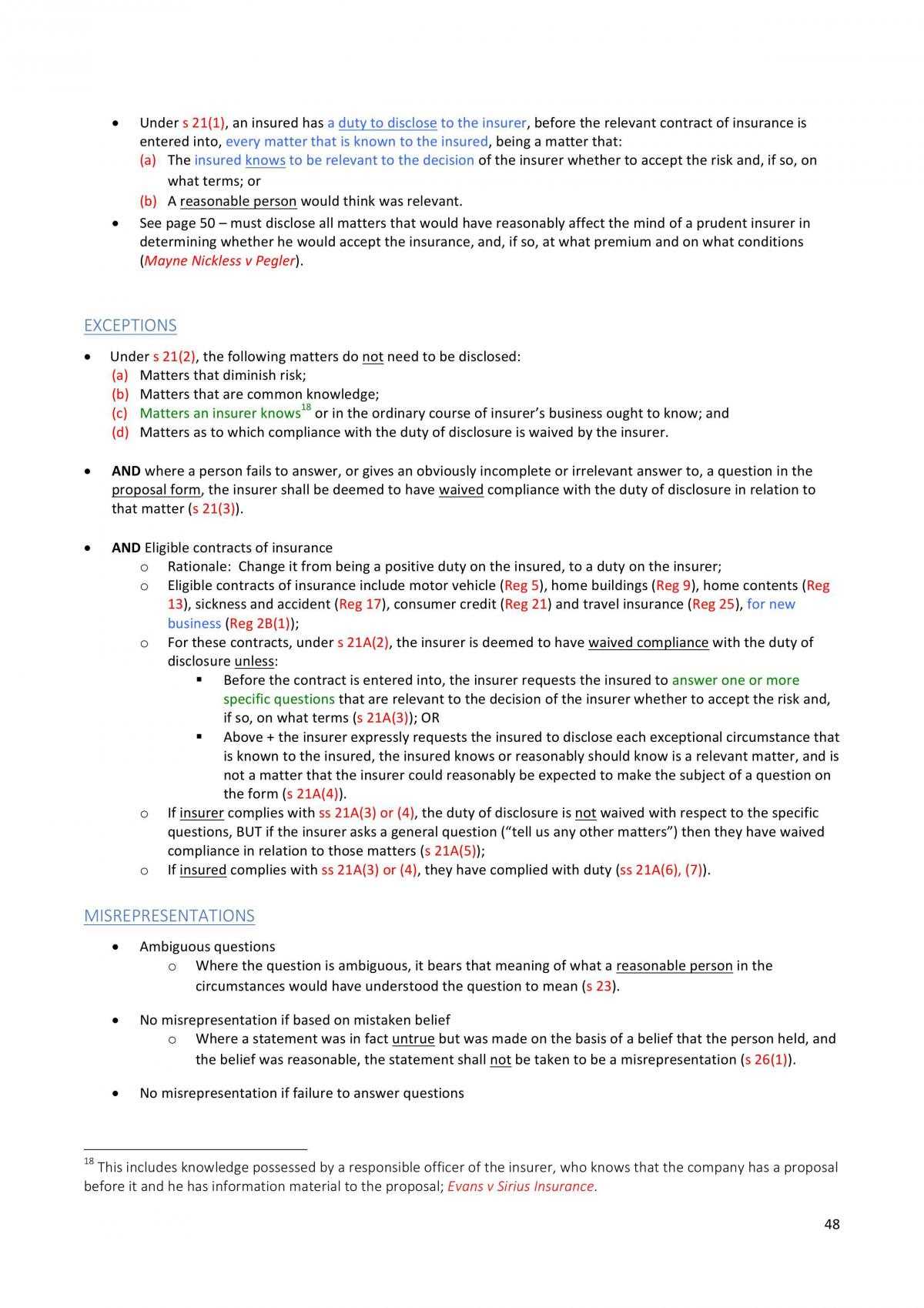 insurance law exam questions and answers