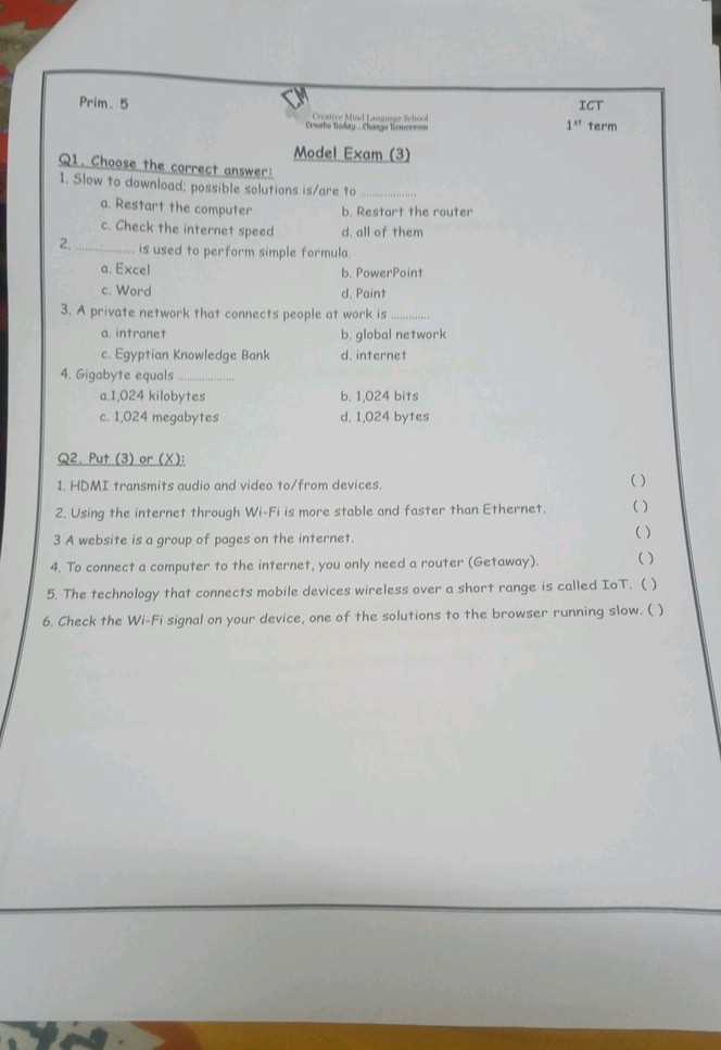 iot final exam answers