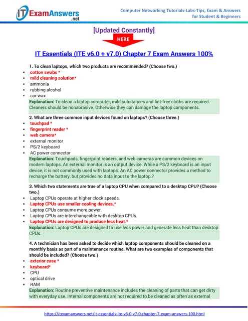 it essentials exam answers chapter 2