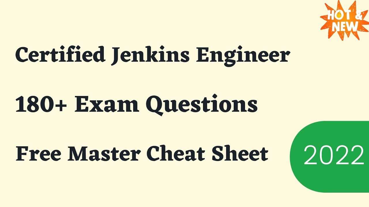 jenkins certification exam questions and answers