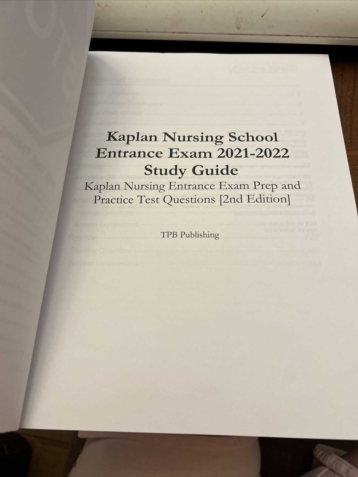 kaplan nursing entrance exam questions