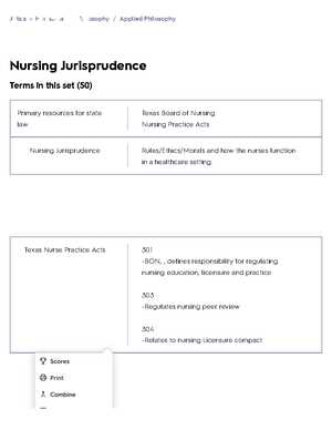 kentucky nursing jurisprudence exam answers