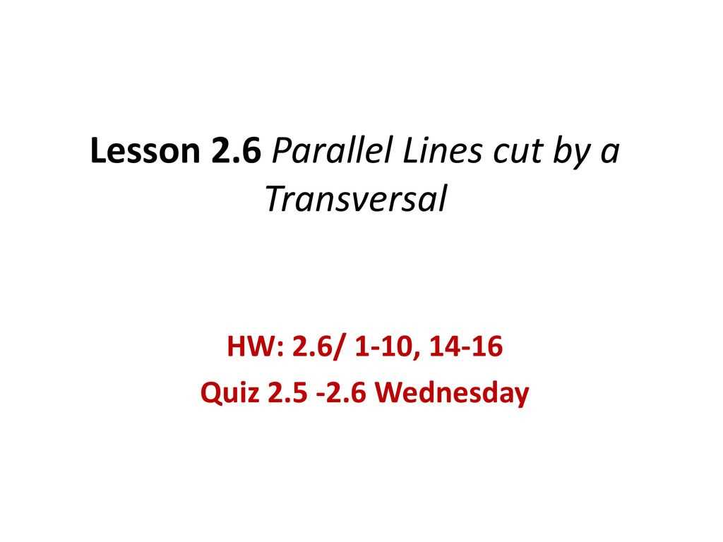 lesson 2.6 practice b geometry answers