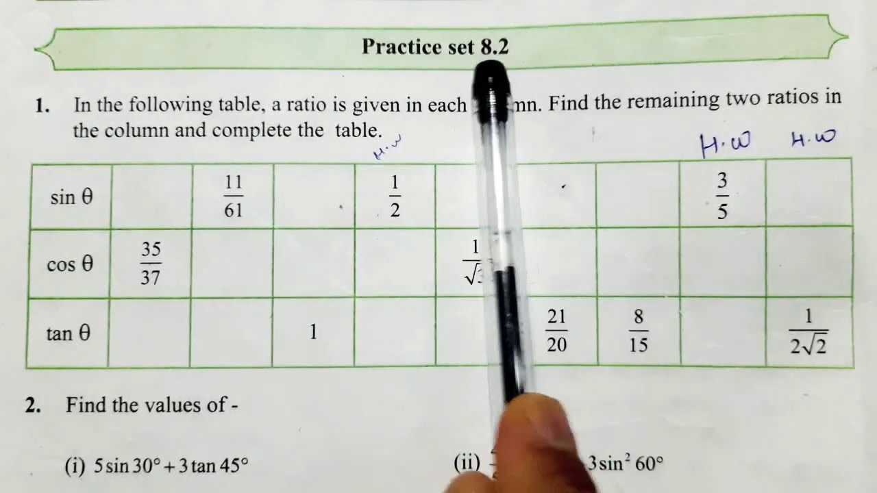 lesson 8.2 practice a geometry answer key