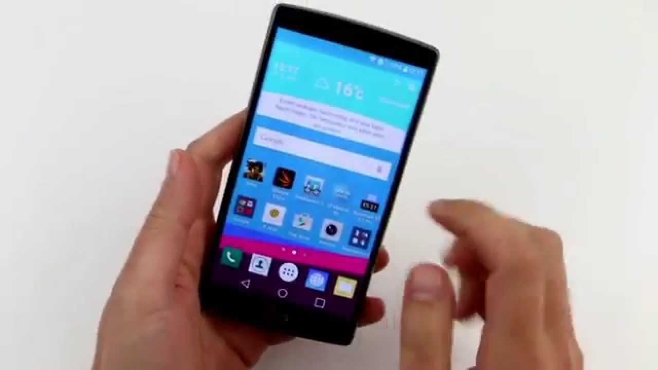 lg g4 swipe to answer