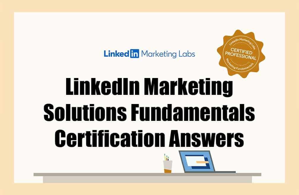 linkedin marketing strategy certification exam answers 2025