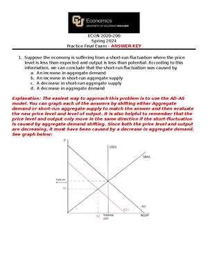 macroeconomics midterm exam answers