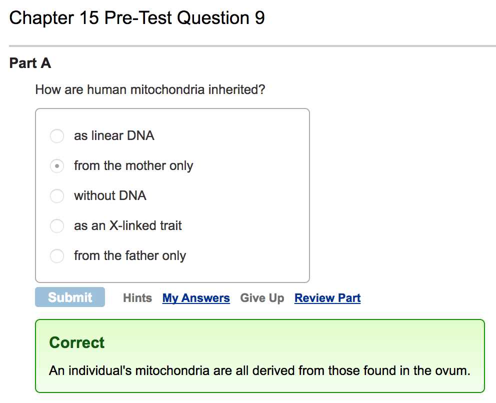 mastering biology exam 1