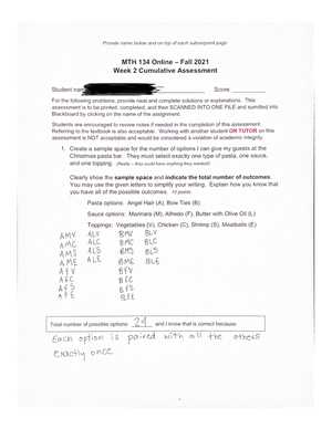 math 103 final exam answers