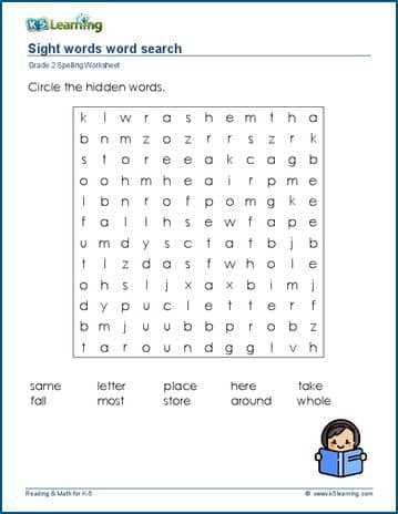 math word search puzzle answers