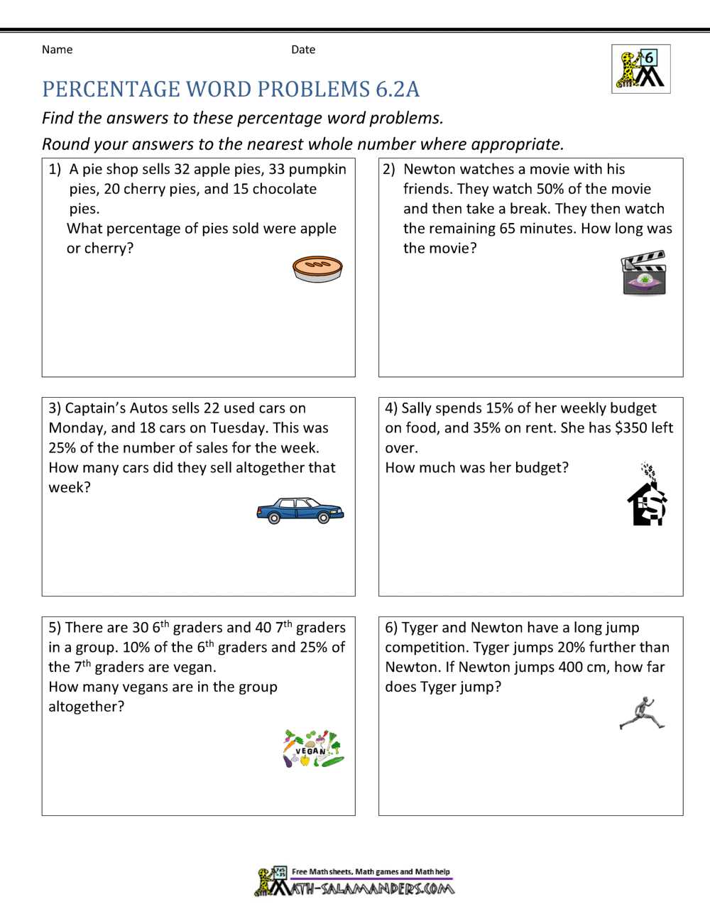 maths word search 6 answers