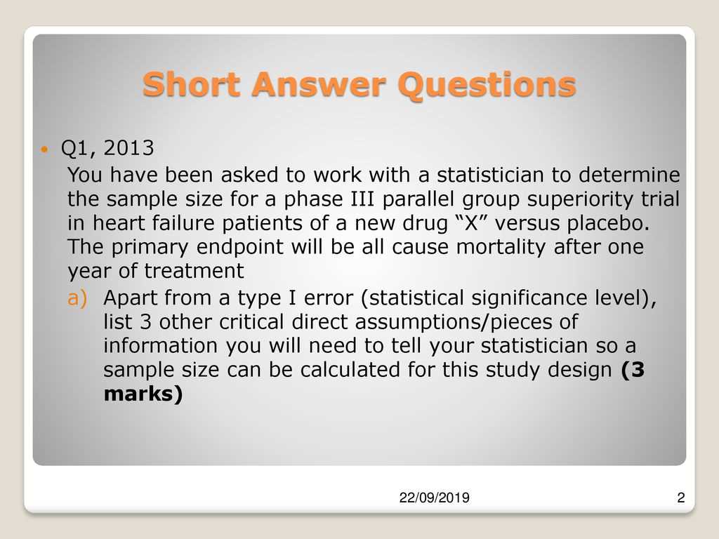 medical statistics exam questions and answers