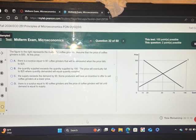 microeconomics midterm exam with answers