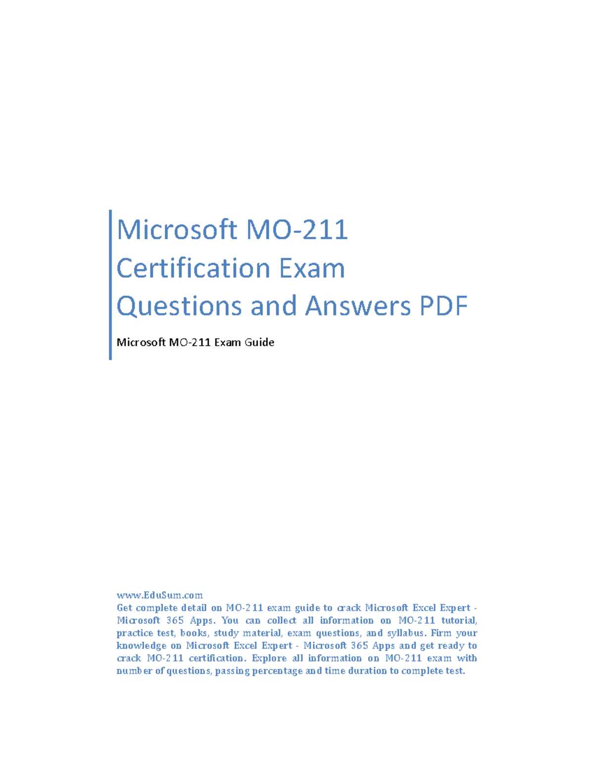 microsoft exam questions and answers