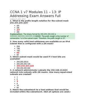 module 26103 17 exam answers