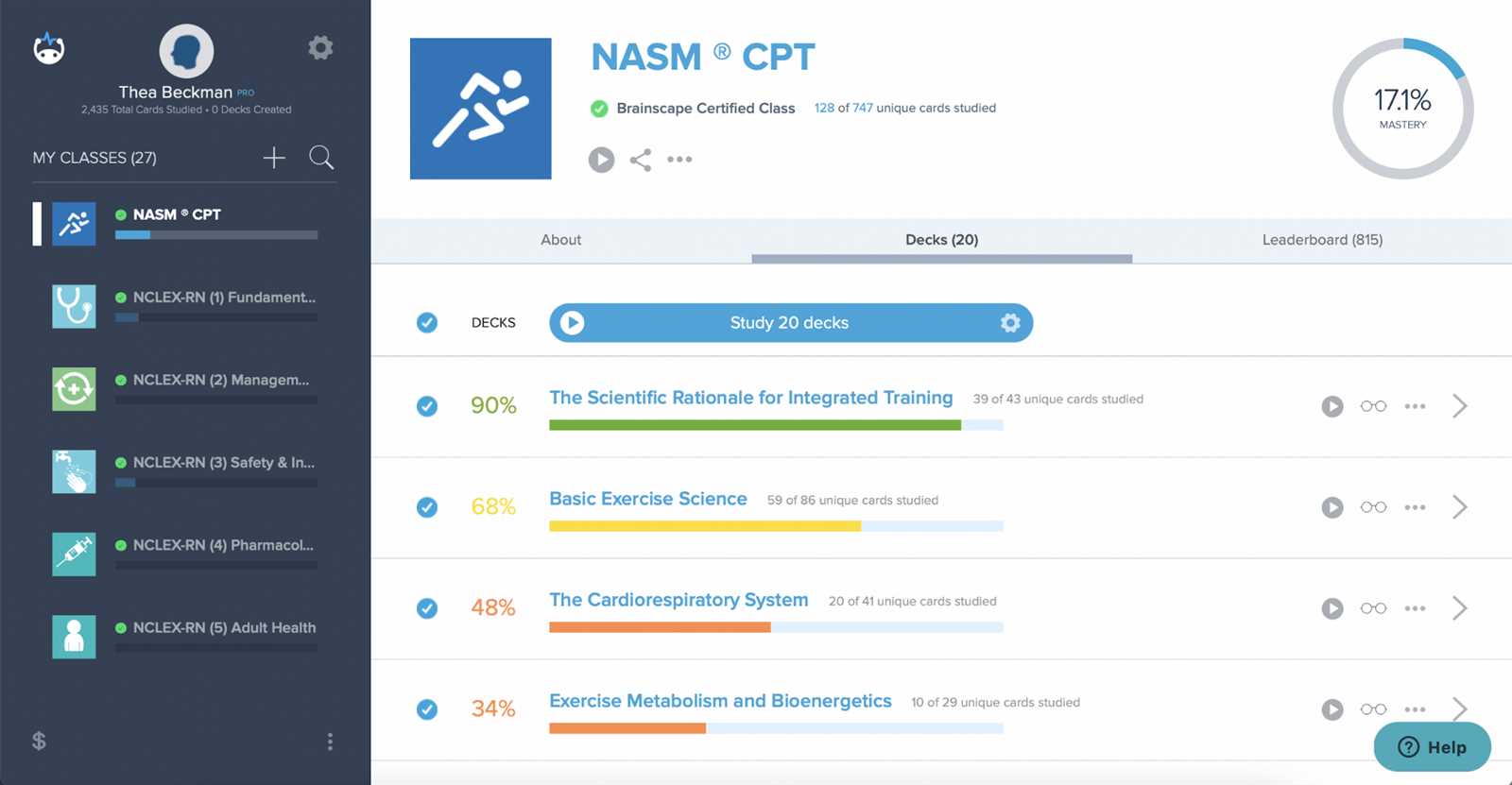 nasm cpt exam answers