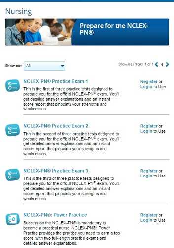 nclex pn exam preview answers