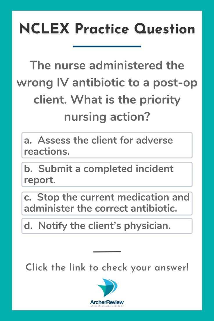 nclex rn exam questions and answers