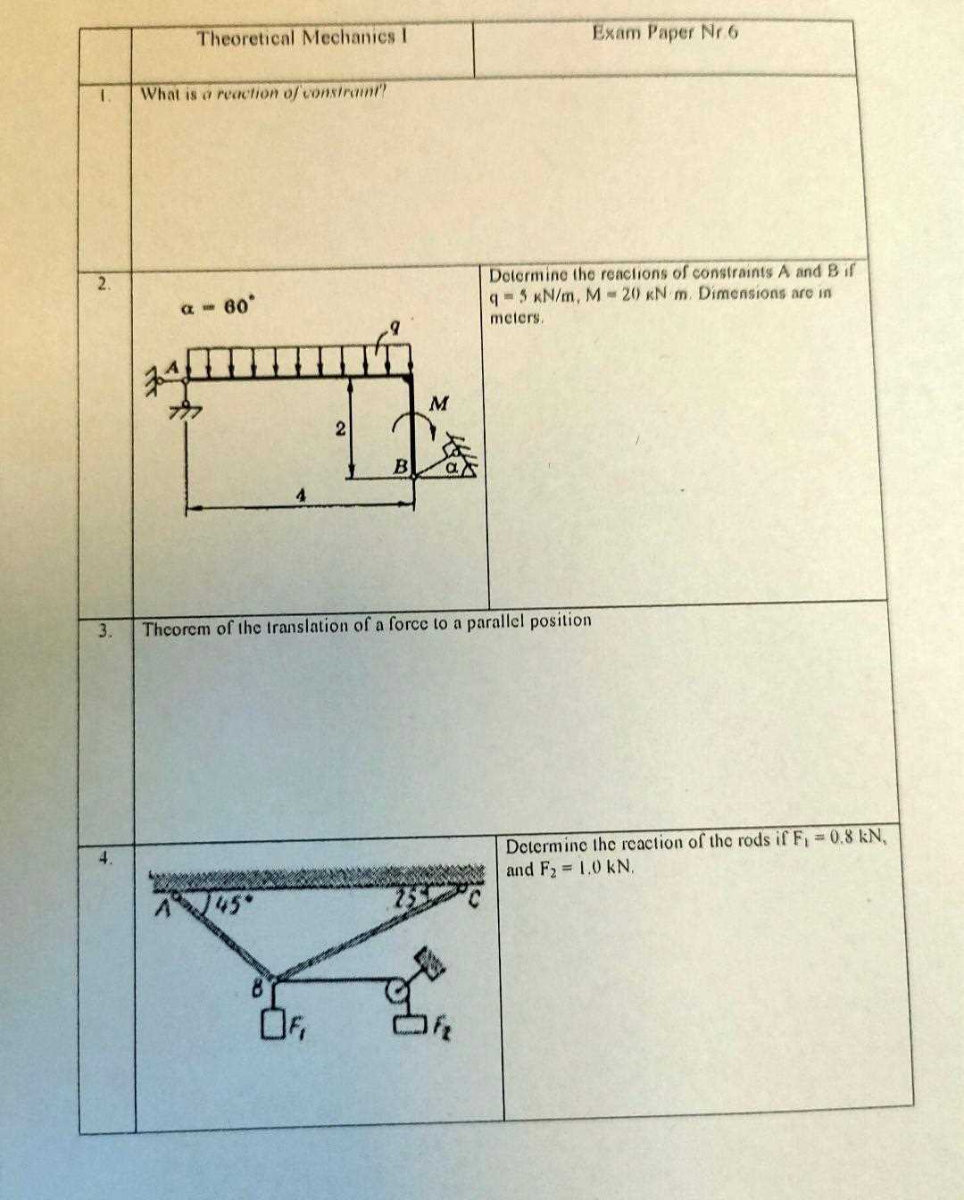 neiep mechanics exam answers