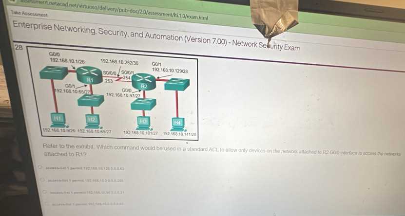 netacad exam 8 answers