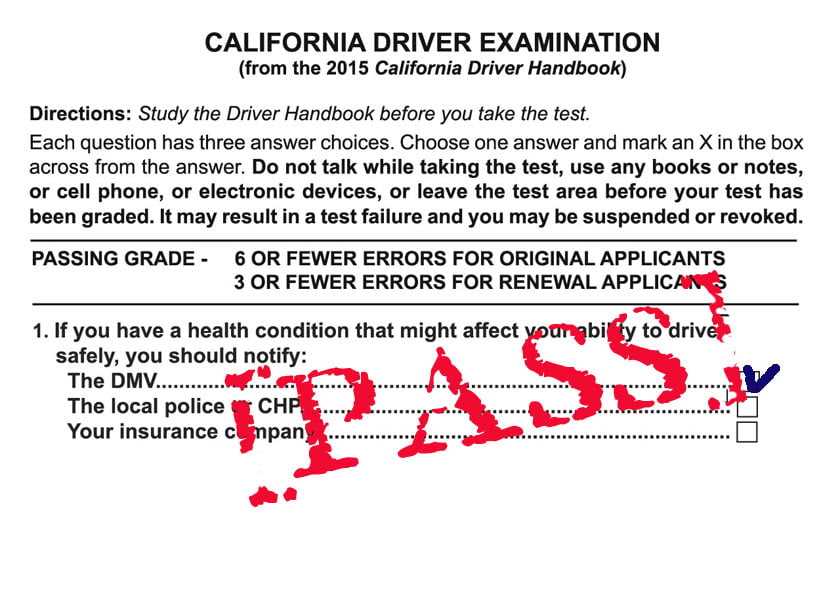 nj driving permit test questions and answers