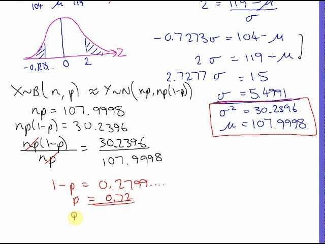 normal distribution exam questions and answers