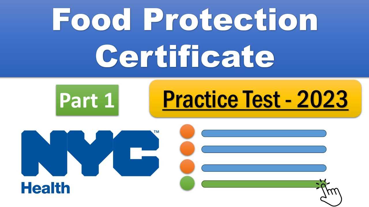 nyc food protection final exam answers