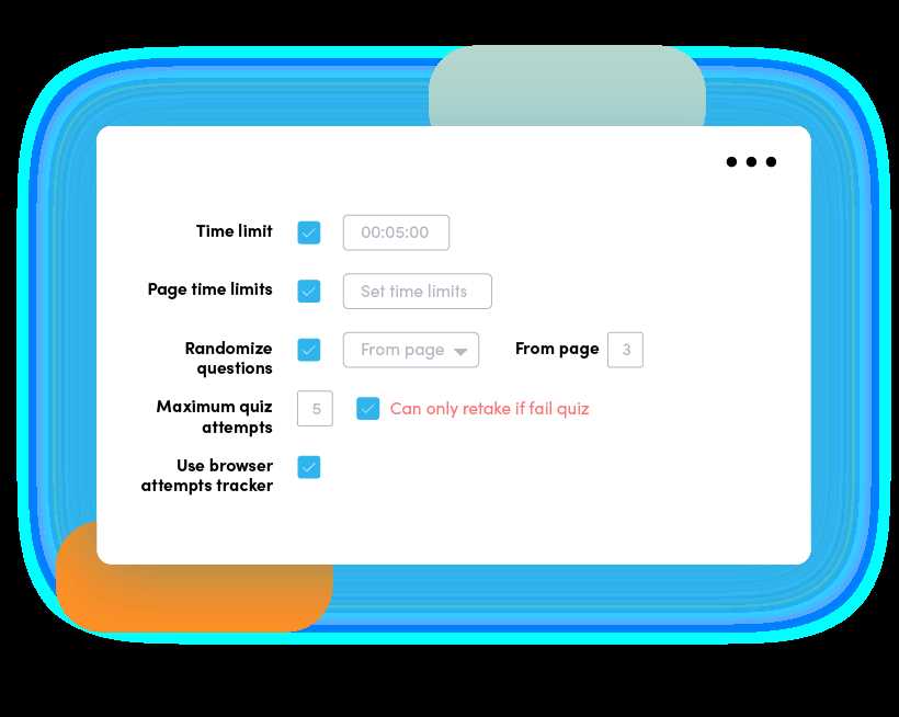 online exam builder answers