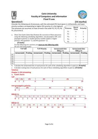 operating systems exam questions and answers