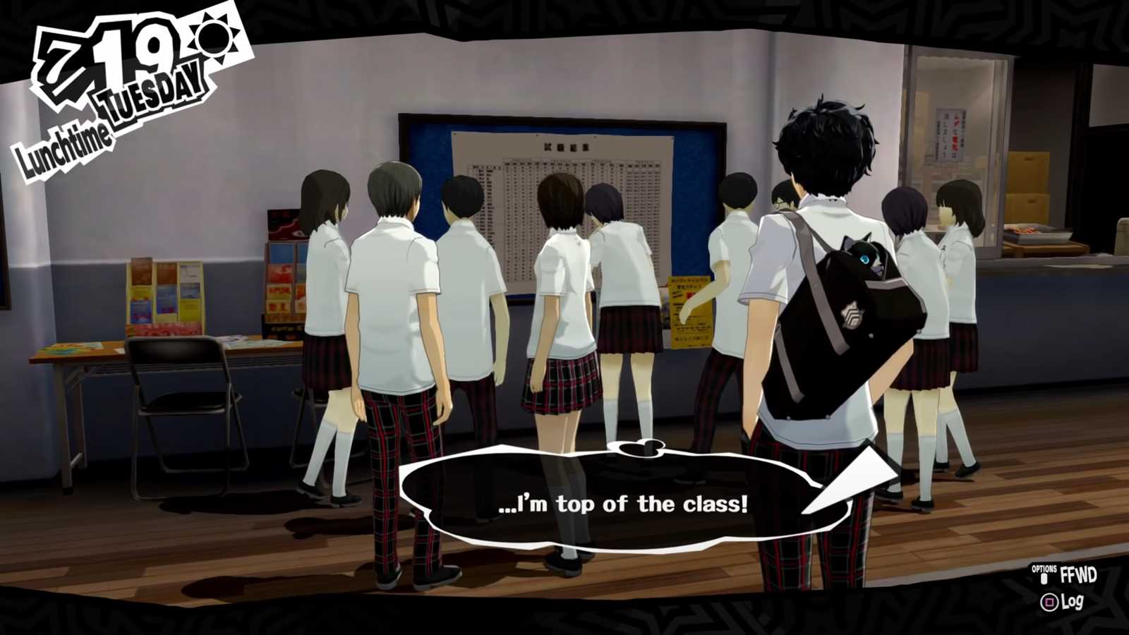 persona 5 exam question