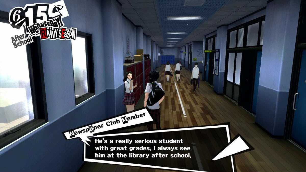 persona 5 exams