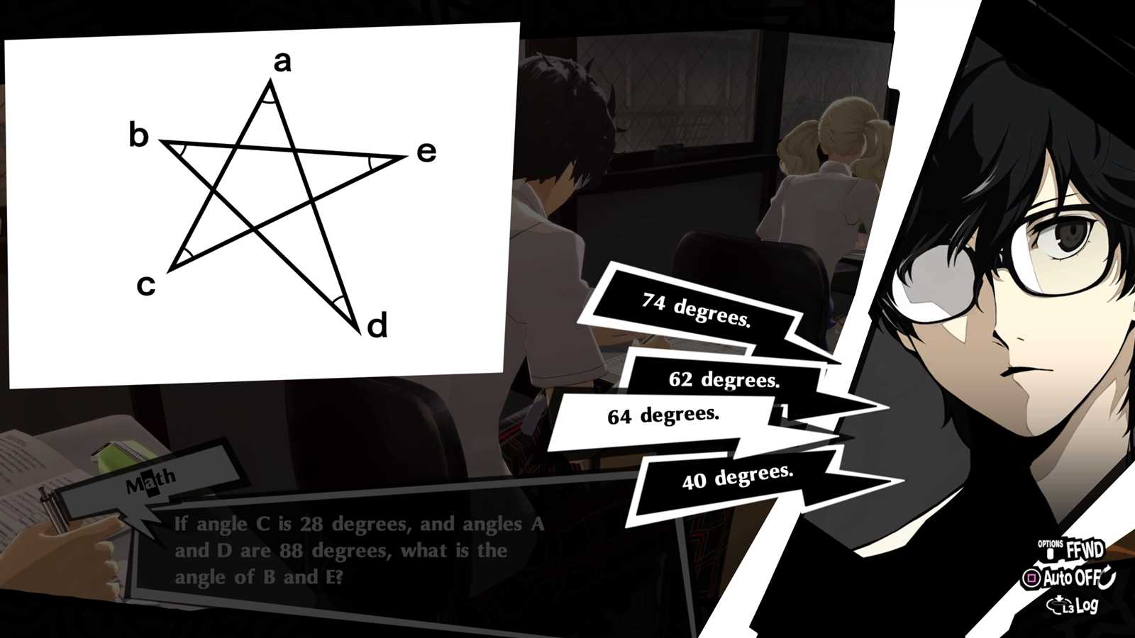 persona 5 exams