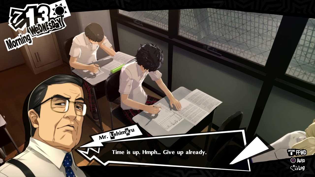 persona 5 final exams