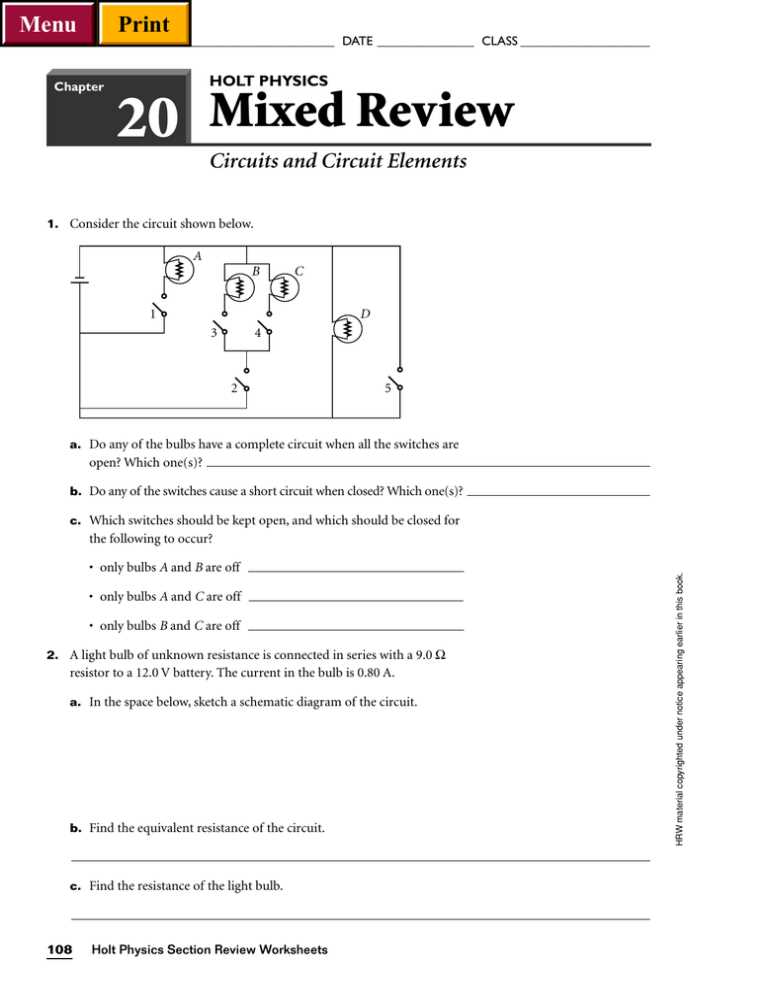 physics chapter 1 review answers