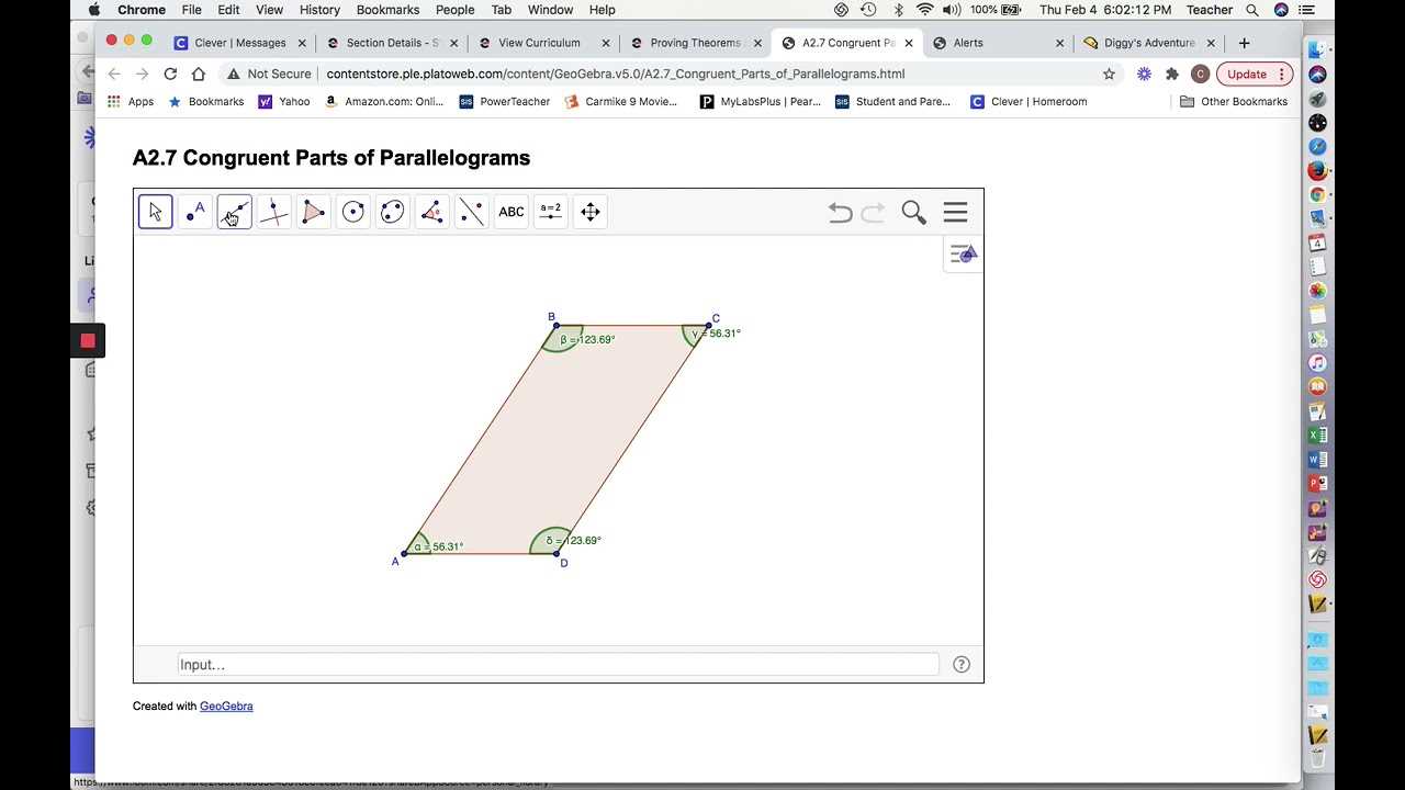 platoweb answers geometry