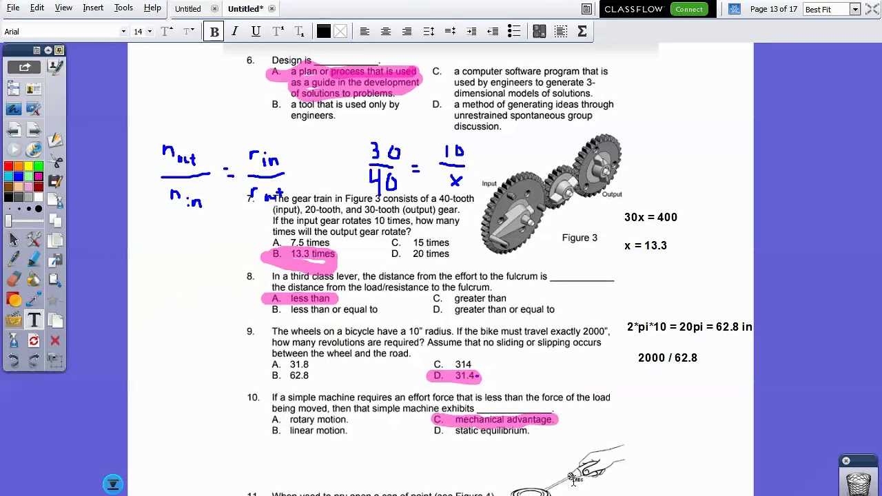 pltw final exam answer key