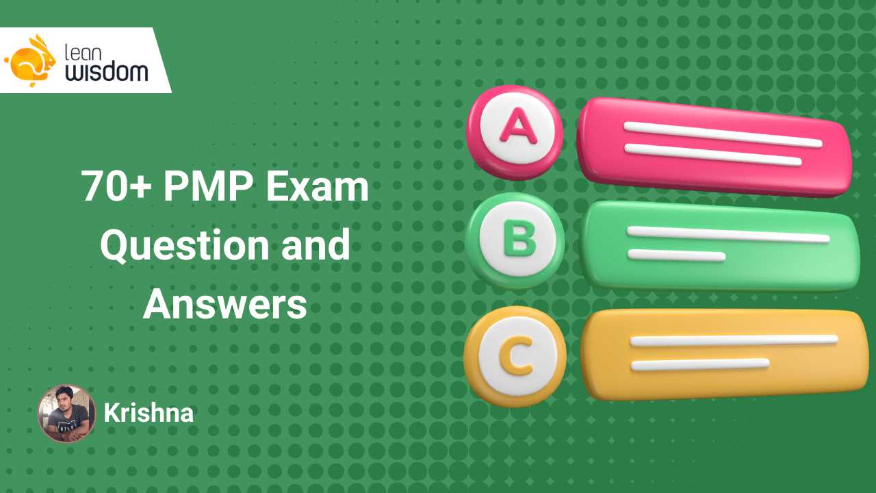 pmp certification exam answers