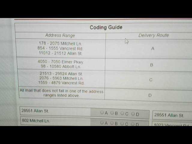 postal office exam practice