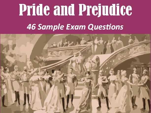 pride and prejudice exam questions and answers