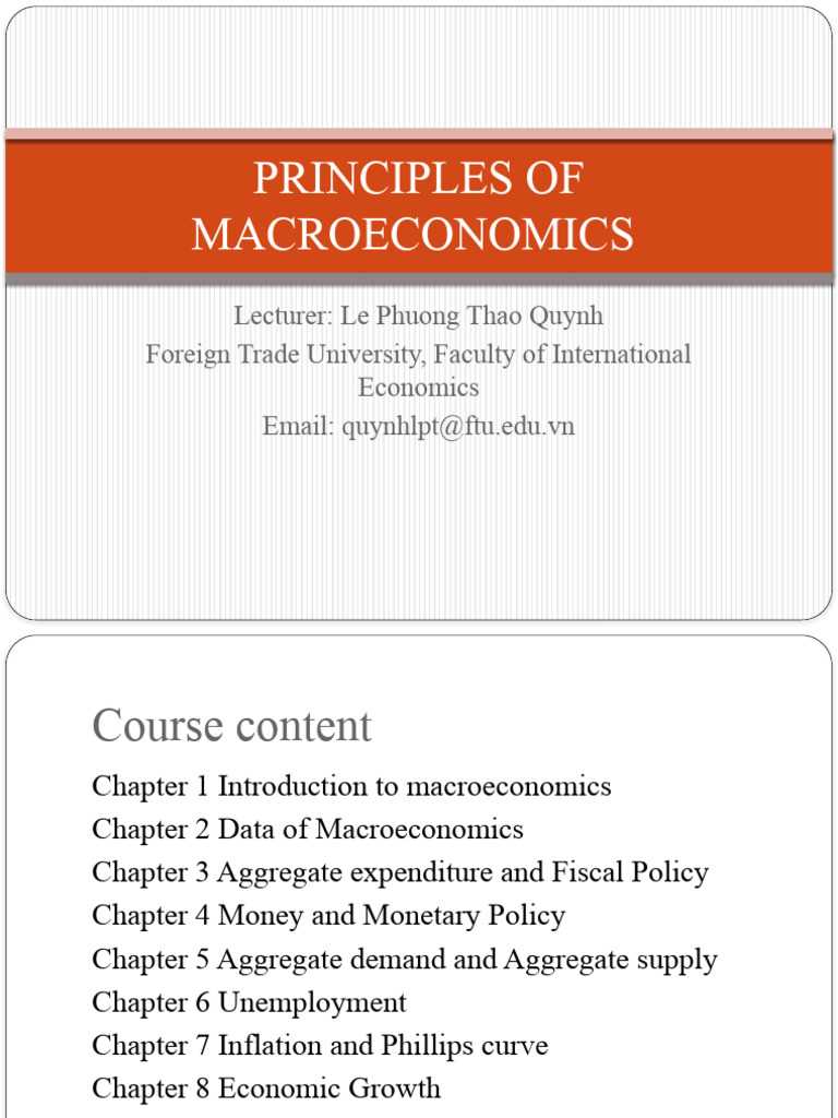 principles of macroeconomics midterm exam