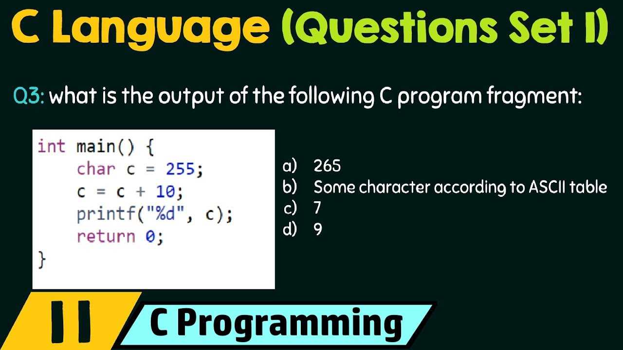 programming languages exam questions and answers