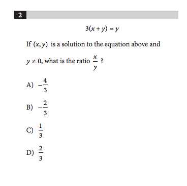 psat math practice test answers