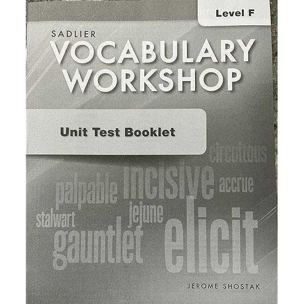 sadlier vocabulary workshop level d unit 7 answers